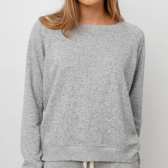 Rails Sweaters - NWT • RAILS • Women’s Callahan Crewneck Sweater • Melange Grey / Gray • XS